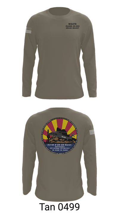 WAATS 15T10 CLASS 25-001 61882082 Long Sleeve Performance Shirt 66