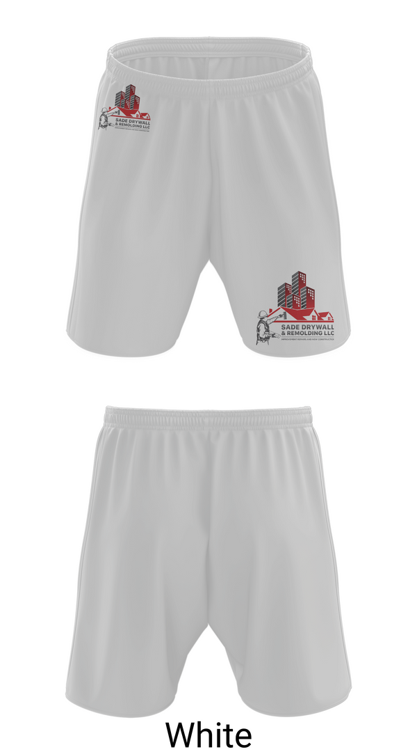 Athletic Shorts With Pockets, Sadedrywall & remolding llc, , Teamtime, Team time, sublimation, custom sports apparel, team uniforms, spirit wear, spiritwear, sports uniforms, custom shirts, team store, custom team store, fundraiser sports, apparel fundraiser