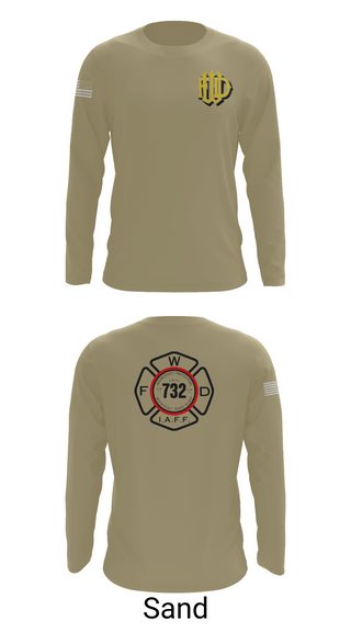 Long Sleeve Performance Shirt, Woonsocket, Fire Department, Teamtime, Team time, sublimation, custom sports apparel, team uniforms, spirit wear, spiritwear, sports uniforms, custom shirts, team store, custom team store, fundraiser sports, apparel fundraiser