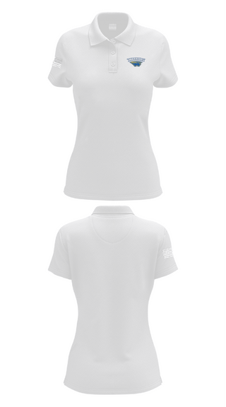 Womens Short Sleeve Performance Polo, Rice Lake High School Golf, Golf, Teamtime, Team time, sublimation, custom sports apparel, team uniforms, spirit wear, spiritwear, sports uniforms, custom shirts, team store, custom team store, fundraiser sports, apparel fundraiser