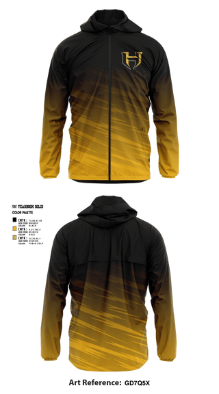 Windbreaker, Hubbard High School Cross Country, Cross Country, Teamtime, Team time, sublimation, custom sports apparel, team uniforms, spirit wear, spiritwear, sports uniforms, custom shirts, team store, custom team store, fundraiser sports, apparel fundraiser
