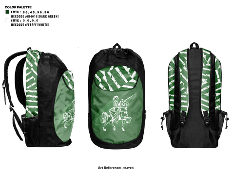 Gear Bag, Knights Volleyball, Men's Volleyball, Teamtime, Team time, sublimation, custom sports apparel, team uniforms, spirit wear, spiritwear, sports uniforms, custom shirts, team store, custom team store, fundraiser sports, apparel fundraiser