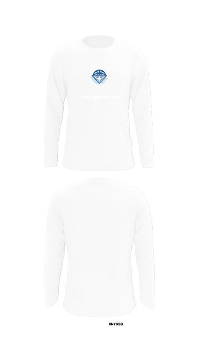 Flight basketball club 30375308 Long Sleeve Performance Shirt - 8