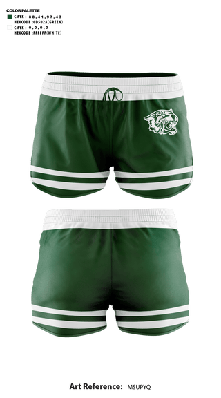 Womens Shorts, Wayland Union High School Cheer, Cheer, Teamtime, Team time, sublimation, custom sports apparel, team uniforms, spirit wear, spiritwear, sports uniforms, custom shirts, team store, custom team store, fundraiser sports, apparel fundraiser