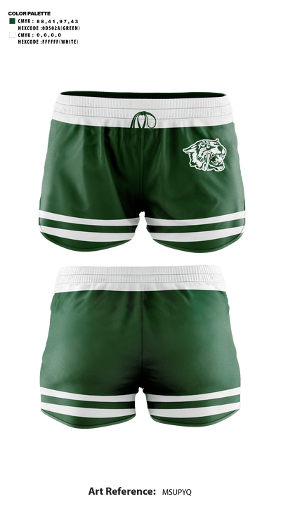 Wayland Union High School Cheer 31042375 Women's Shorts - 41