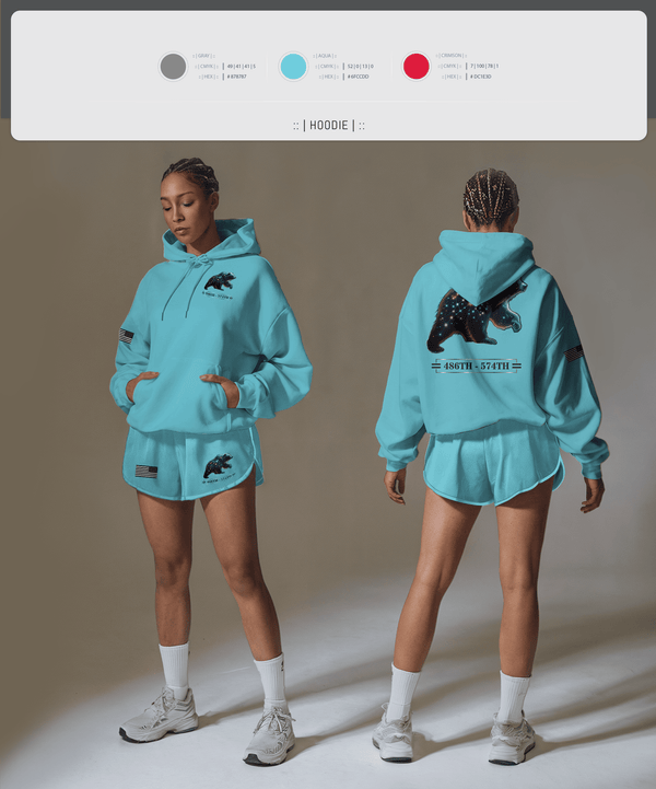 Hoodie, 486th/574th, , Teamtime, Team time, sublimation, custom sports apparel, team uniforms, spirit wear, spiritwear, sports uniforms, custom shirts, team store, custom team store, fundraiser sports, apparel fundraiser
