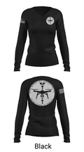 Delta Defense Unit 32292143 Women's Long Sleeve V-neck Shirt - 35