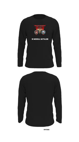 Long Sleeve Performance Shirt, 3D MEDICAL BATTALION, Marines, Teamtime, Team time, sublimation, custom sports apparel, team uniforms, spirit wear, spiritwear, sports uniforms, custom shirts, team store, custom team store, fundraiser sports, apparel fundraiser