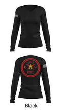 DSAC-23 86837369 Women's Long Sleeve V-neck Shirt -1 37