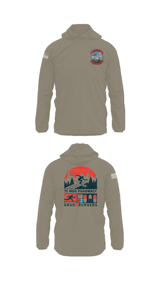 Windbreaker, 75 HCOS SGGD, Air Force, Teamtime, Team time, sublimation, custom sports apparel, team uniforms, spirit wear, spiritwear, sports uniforms, custom shirts, team store, custom team store, fundraiser sports, apparel fundraiser