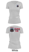 Lady Warriors 17642628 Women's Short Sleeve V-neck Shirt - 19