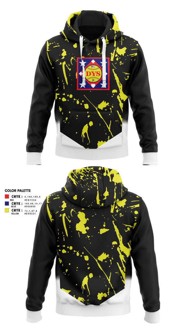 Hoodie, Diamond Youth Softball, Softball, Teamtime, Team time, sublimation, custom sports apparel, team uniforms, spirit wear, spiritwear, sports uniforms, custom shirts, team store, custom team store, fundraiser sports, apparel fundraiser