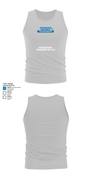 Tank Top, Weekend Hockey Tournaments Inc-club, Ice Hockey, Teamtime, Team time, sublimation, custom sports apparel, team uniforms, spirit wear, spiritwear, sports uniforms, custom shirts, team store, custom team store, fundraiser sports, apparel fundraiser