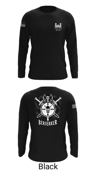 Long Sleeve Performance Shirt, B TRP 278th RES ACR, National Guard, Teamtime, Team time, sublimation, custom sports apparel, team uniforms, spirit wear, spiritwear, sports uniforms, custom shirts, team store, custom team store, fundraiser sports, apparel fundraiser
