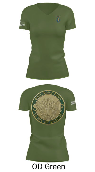 Echo 20th SFG 63666097 Women's Short Sleeve V-neck Shirt - 46
