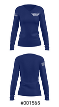 Bismarck fire protection districtBISMARCK FIRE PROTECTION DISTRICT 53320960 Women's Long Sleeve V-neck Shirt - 10