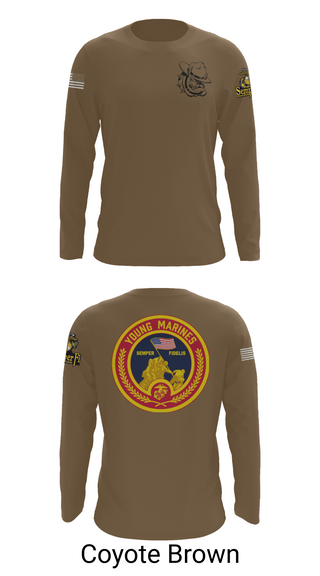 Long Sleeve Performance Shirt, Rogue Valley, Marines, Teamtime, Team time, sublimation, custom sports apparel, team uniforms, spirit wear, spiritwear, sports uniforms, custom shirts, team store, custom team store, fundraiser sports, apparel fundraiser