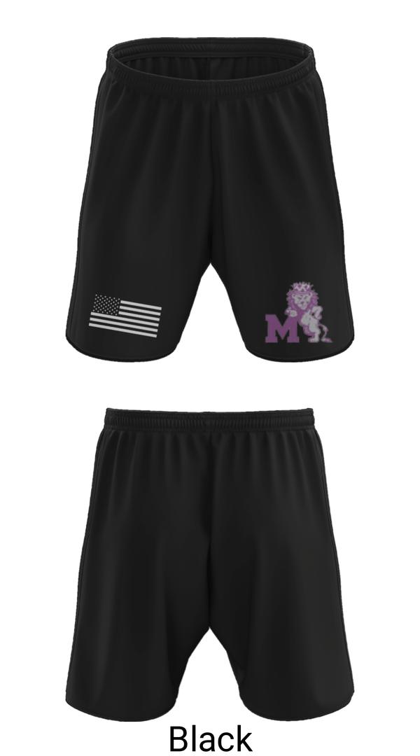 Athletic Shorts With Pockets, Manzano Monarchs, Men's Basketball, Teamtime, Team time, sublimation, custom sports apparel, team uniforms, spirit wear, spiritwear, sports uniforms, custom shirts, team store, custom team store, fundraiser sports, apparel fundraiser