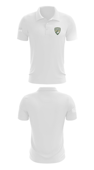 South Hills High School Wrestling 76204238 Short Sleeve Performance Polo - 9
