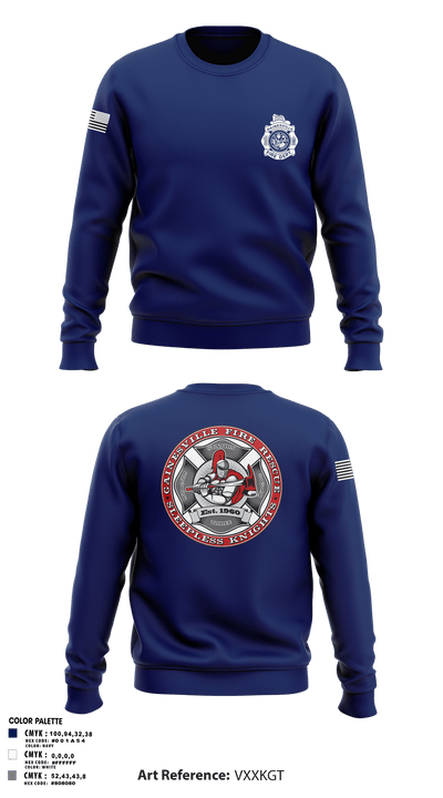 GFR Station 3 95444418 Crew Neck Sweatshirt - 105