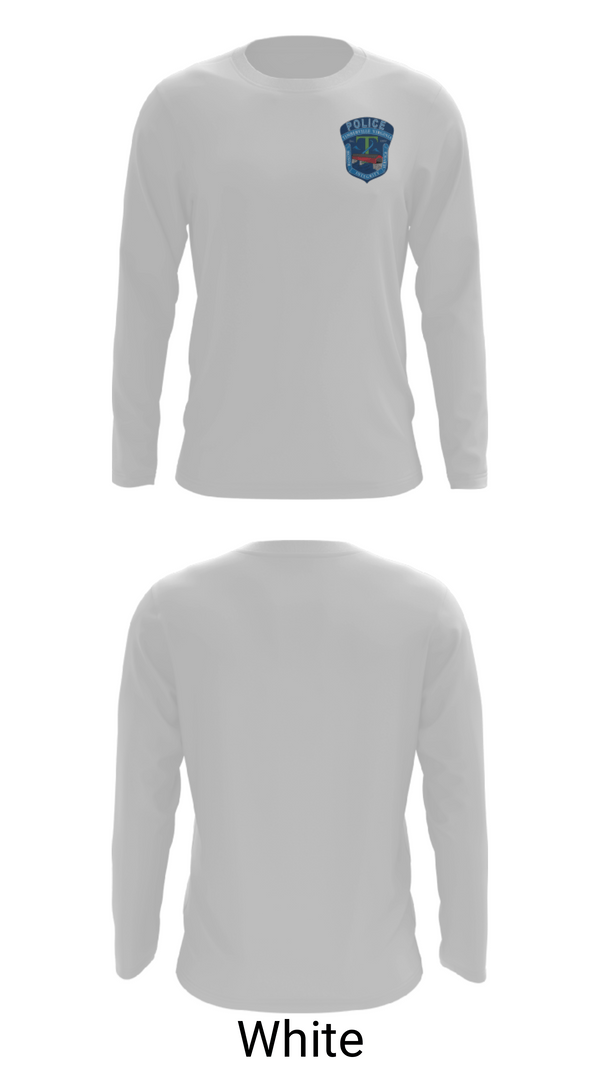 Long Sleeve Performance Shirt, Timberville Police Department, Police, Teamtime, Team time, sublimation, custom sports apparel, team uniforms, spirit wear, spiritwear, sports uniforms, custom shirts, team store, custom team store, fundraiser sports, apparel fundraiser