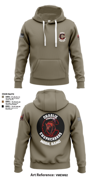 Hoodie, C Co Chupacabras, Army, Teamtime, Team time, sublimation, custom sports apparel, team uniforms, spirit wear, spiritwear, sports uniforms, custom shirts, team store, custom team store, fundraiser sports, apparel fundraiser