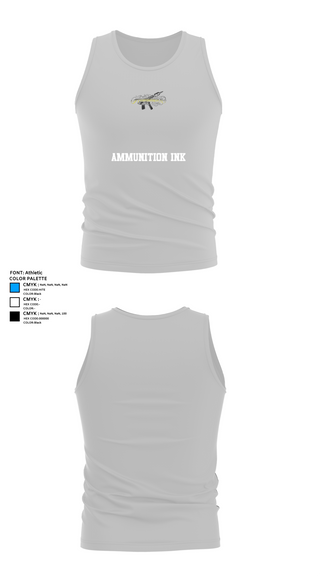 Tank Top, Ammunition ink, , Teamtime, Team time, sublimation, custom sports apparel, team uniforms, spirit wear, spiritwear, sports uniforms, custom shirts, team store, custom team store, fundraiser sports, apparel fundraiser