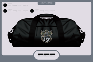 Duffle Bag, AIRSOFT FLY, Air Force, Teamtime, Team time, sublimation, custom sports apparel, team uniforms, spirit wear, spiritwear, sports uniforms, custom shirts, team store, custom team store, fundraiser sports, apparel fundraiser