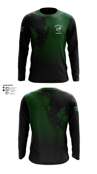 Long Sleeve Performance Shirt, Woodstock, Men's Lacrosse, Teamtime, Team time, sublimation, custom sports apparel, team uniforms, spirit wear, spiritwear, sports uniforms, custom shirts, team store, custom team store, fundraiser sports, apparel fundraiser
