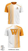Westwood High School Wrestling 85669007 Short Sleeve Performance Shirt - 1