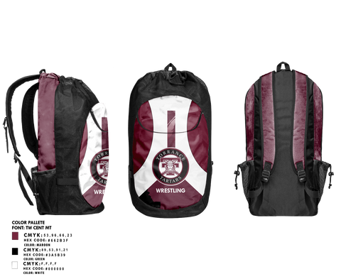 Gear Bag, Torrance High School, Wrestling, Teamtime, Team time, sublimation, custom sports apparel, team uniforms, spirit wear, spiritwear, sports uniforms, custom shirts, team store, custom team store, fundraiser sports, apparel fundraiser