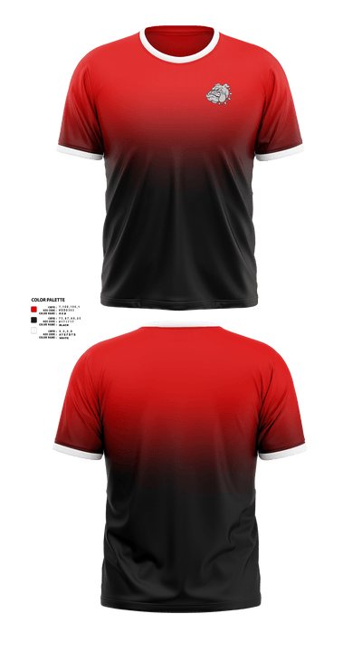 vWyandotte High School Bowling 95390807 Short Sleeve Performance Shirt - 40