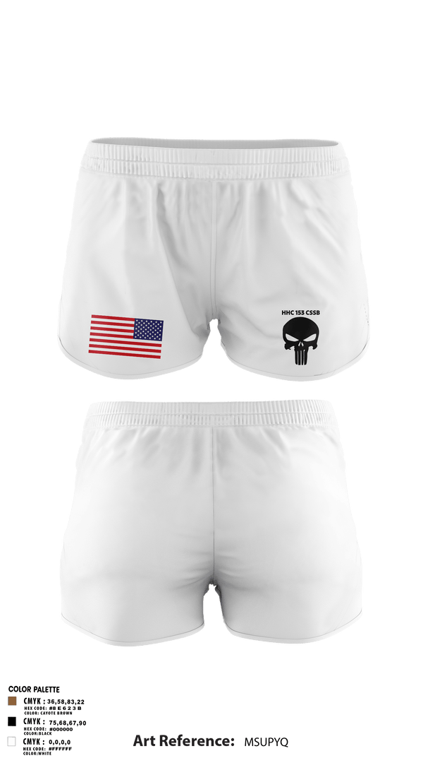 Ranger Panties, HHC 153 CSSB, National Guard, Teamtime, Team time, sublimation, custom sports apparel, team uniforms, spirit wear, spiritwear, sports uniforms, custom shirts, team store, custom team store, fundraiser sports, apparel fundraiser