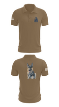 4-31 infantry battalion hotel company 62387368 Short Sleeve Performance Polo - 7