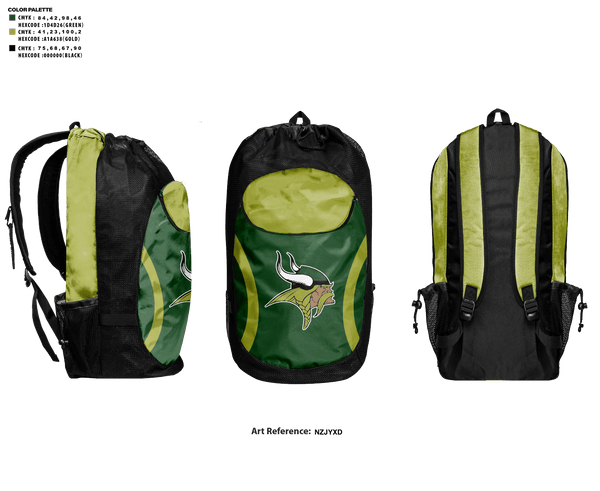 Gear Bag, North Stokes High School Volleyball, Women's Volleyball, Teamtime, Team time, sublimation, custom sports apparel, team uniforms, spirit wear, spiritwear, sports uniforms, custom shirts, team store, custom team store, fundraiser sports, apparel fundraiser