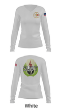 25th Infantry Division Sustainment Brigade 47086657 Women's Long Sleeve V-neck Shirt - 9