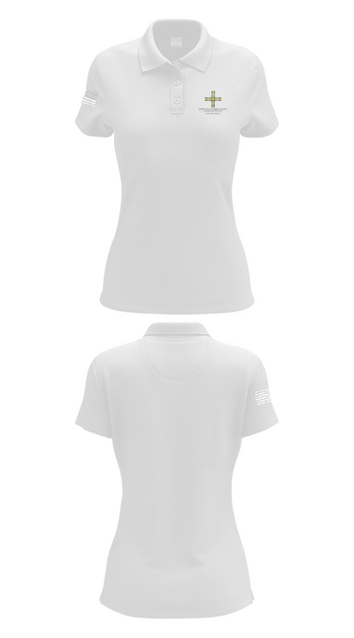 Immanuel Lutheran School 70658929 Women's Short Sleeve Performance Polo  - 17