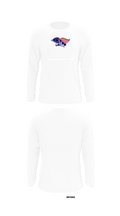 Red Land High School Cheer 22621140 Long Sleeve Performance Shirt - 8