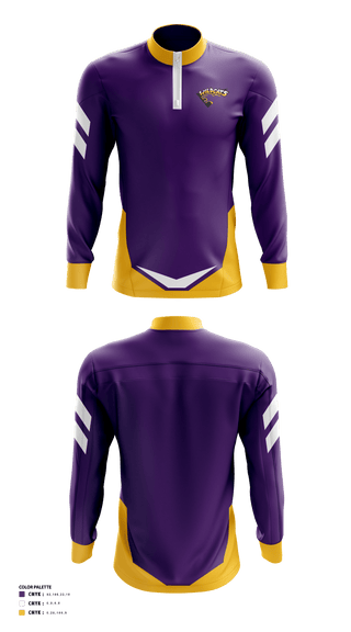 Quarter Zip Jacket, Waconia Senior High School Golf, Golf, Teamtime, Team time, sublimation, custom sports apparel, team uniforms, spirit wear, spiritwear, sports uniforms, custom shirts, team store, custom team store, fundraiser sports, apparel fundraiser