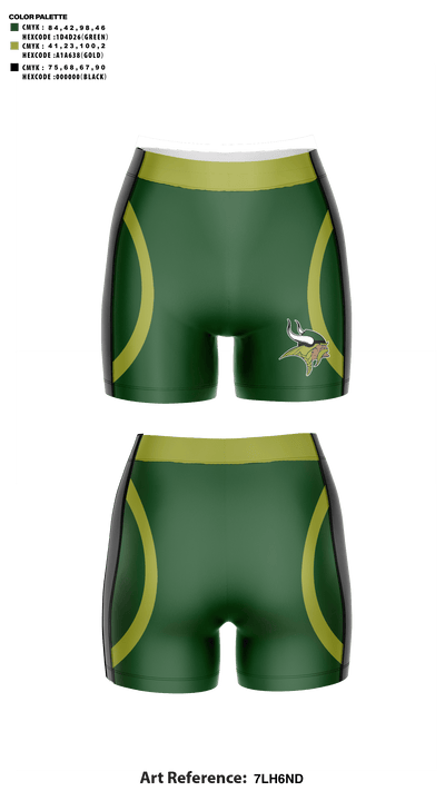 North Stokes High School Volleyball 48844237 Athletic Shorts With Pockets - 41