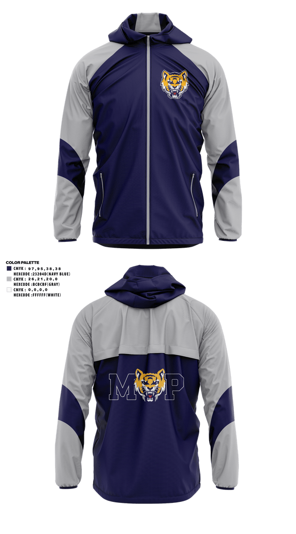 Windbreaker, Moss Point High School Band, Spirit Store, Teamtime, Team time, sublimation, custom sports apparel, team uniforms, spirit wear, spiritwear, sports uniforms, custom shirts, team store, custom team store, fundraiser sports, apparel fundraiser