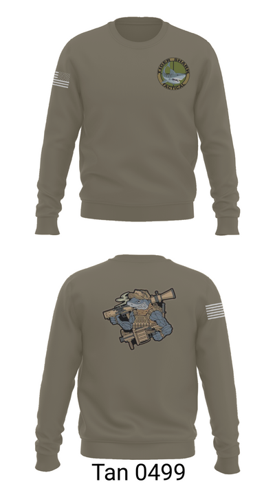 Wilmington Tiger Shark 19373018 Crew Neck Sweatshirt - 65