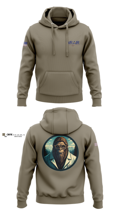Walter Reed Army Institute of Research - West 71729824 Hoodie - 3