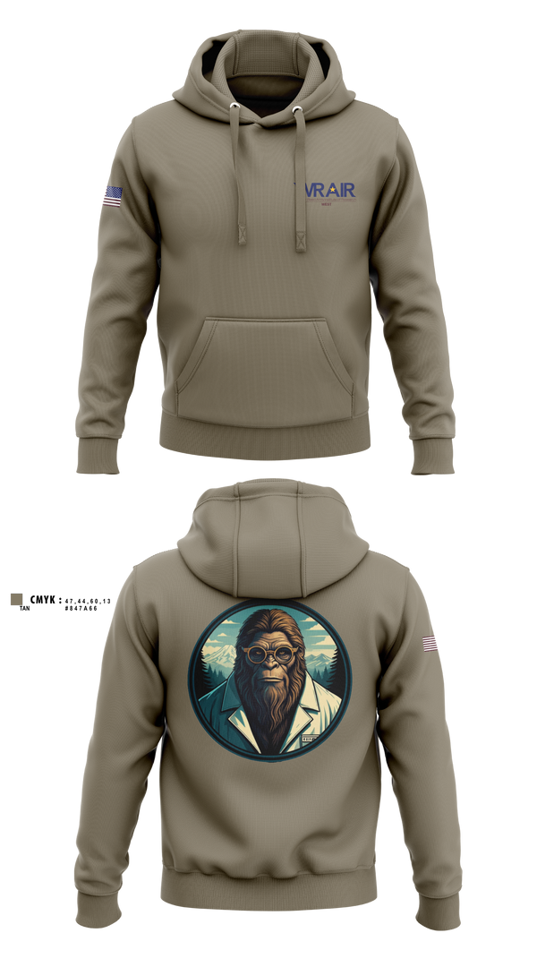 Hoodie, Walter Reed Army Institute of Research - West, , Teamtime, Team time, sublimation, custom sports apparel, team uniforms, spirit wear, spiritwear, sports uniforms, custom shirts, team store, custom team store, fundraiser sports, apparel fundraiser