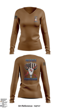 Patriots Provisions LLC 41606717 Women's Long Sleeve V-neck Shirt - 1