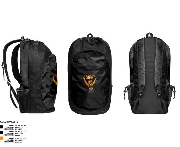Gear Bag, La Junta Junior High School Wrestling, Wrestling, Teamtime, Team time, sublimation, custom sports apparel, team uniforms, spirit wear, spiritwear, sports uniforms, custom shirts, team store, custom team store, fundraiser sports, apparel fundraiser