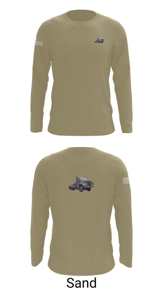 Long Sleeve Performance Shirt, 617th Transportation Company, Army, Teamtime, Team time, sublimation, custom sports apparel, team uniforms, spirit wear, spiritwear, sports uniforms, custom shirts, team store, custom team store, fundraiser sports, apparel fundraiser