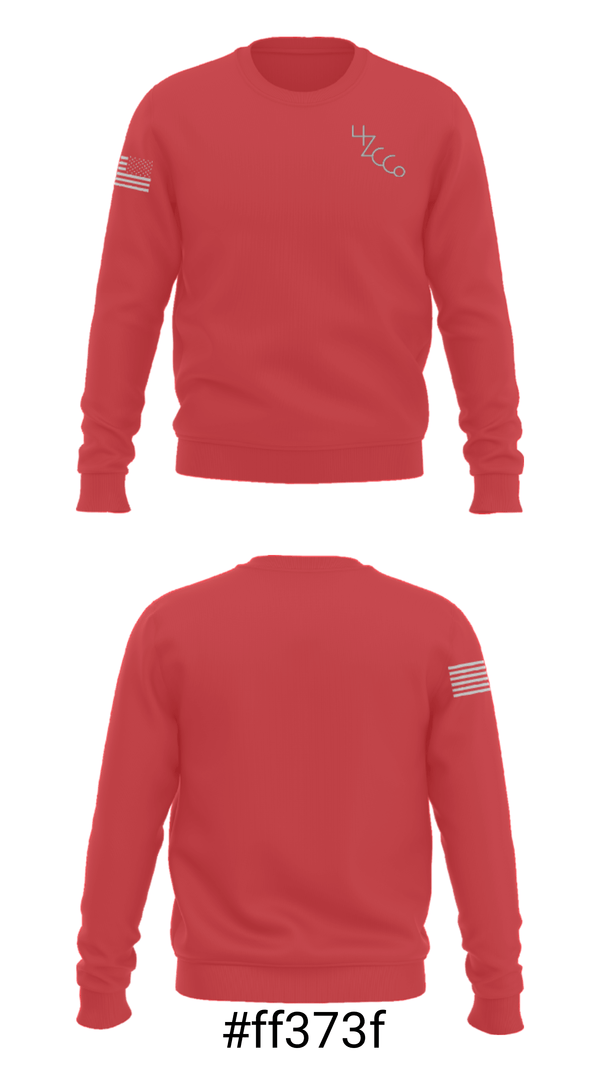 Crew Neck Sweatshirt, 4ZCCO, , Teamtime, Team time, sublimation, custom sports apparel, team uniforms, spirit wear, spiritwear, sports uniforms, custom shirts, team store, custom team store, fundraiser sports, apparel fundraiser