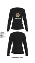 NAVCOMSTA Iceland 85823071 Women's Long Sleeve V-neck Shirt - 21