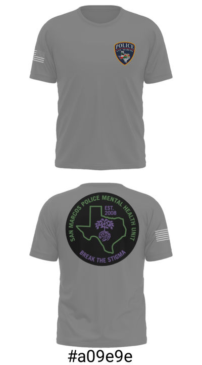 SMPD Mental Health Unit 50608252 Short Sleeve Performance Shirt - 6